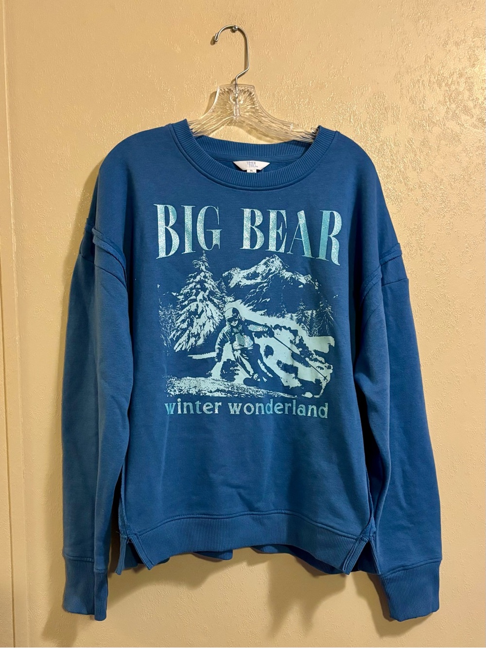 NWT Women's Big Bear Ski Arch Graphic Sweatshirt sz XL